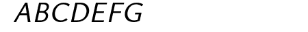 Isabella Sans SemiBold It