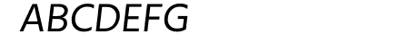Calcutta Italic