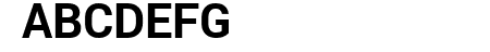 Roberto Sans Bold