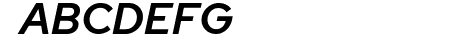 Rosa Sans SemiBold Italic