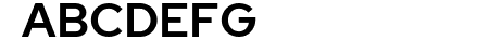 Rosa Sans SemiBold