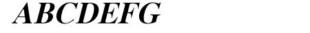 XB Yas Bold Italic