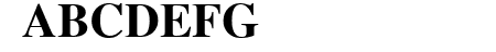 TGRoman Bold