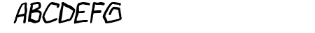 bad habits pg Italic