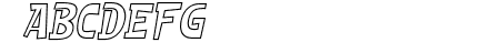 SHEROO Outline Italic