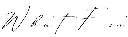 Reltinatha Signature Italic