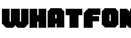 MultiType Pixel Wide Bold