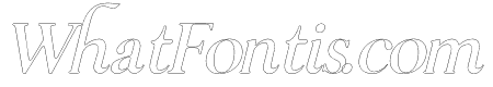 Charles Italic Outline