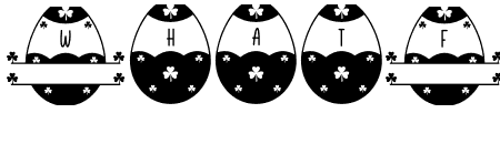 Easter Clover-Monogram