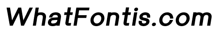 Univa Nova Bold Italic