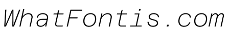 Azeret Mono 100italic