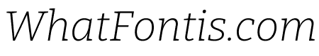 Bitter 300italic