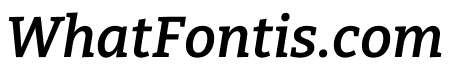 Bitter 600italic