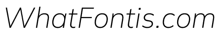 Mulish 200italic