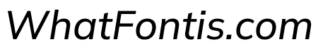 Mulish 500italic