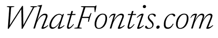 Newsreader 300italic