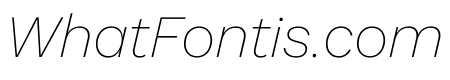 Work Sans 200italic
