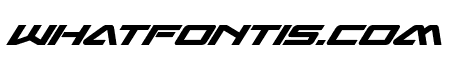 Sabre Shark Bold Italic
