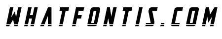 Mandalore Laser Title Italic