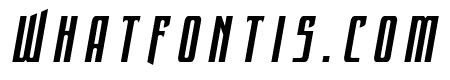Night Traveler Title Italic