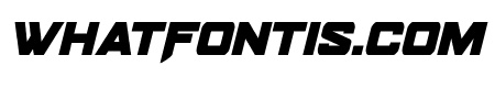 Bomber Escort Condensed Italic