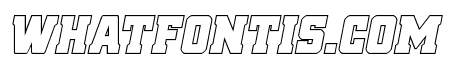 Red Delicious Outline Italic