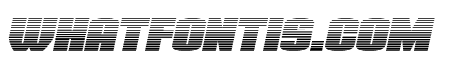 Elephant Gun Gradient Italic