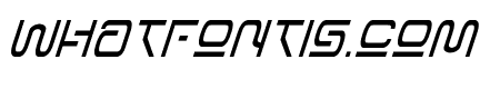 Foreign Alien Condensed Italic