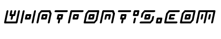 Neon Circuit Italic
