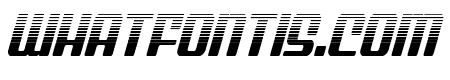 Wave Warrior Halftone Italic