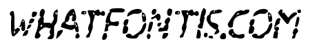 Blood Drenched Italic
