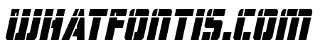 Hard Science Laser Italic
