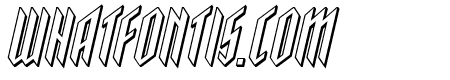 Saint Martyr 3D Italic