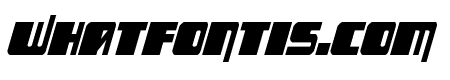Space Runner Condensed Italic