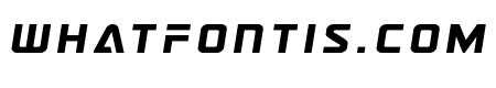 Astro Armada Title Semi-Italic