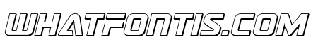 Astro Armada 3D Italic