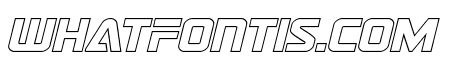 Astro Armada Outline Italic