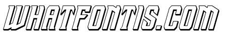 Drive Corps 3D Italic