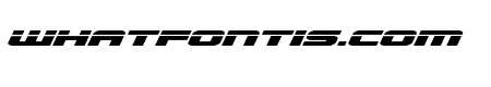 Speed Phreak Expanded Italic