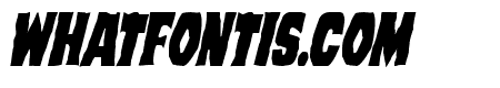 Dusk Demon Condensed Italic