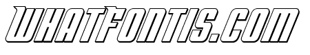 Bandit & Snowman 3D Italic