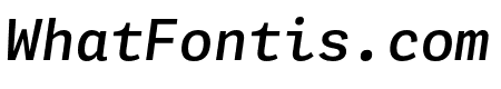 Adelle Mono Flex Semibold Italic