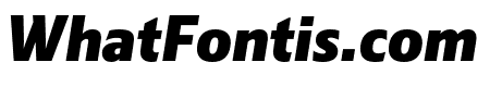 Kranto Cond Black Normal Italic Inline
