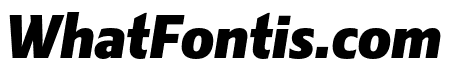 Kranto SemiCond Black Display Italic