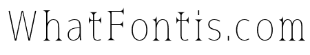 Kurobara Gothic Thin