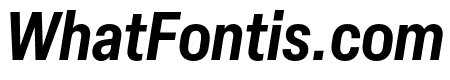 Elza Narrow Semibold Oblique