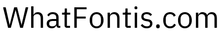 IBM Plex Sans KR Regular