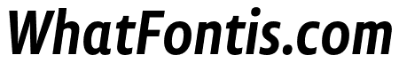 Lemon Sans Next Cond Medium Italic