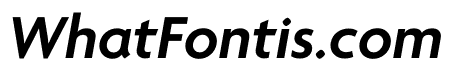 Agenda One Extra Condensed Semi Bold Italic