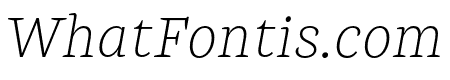 Mala ExtraLight Italic